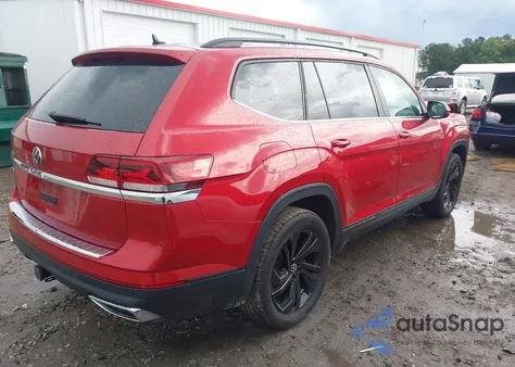 2022 Volkswagen Atlas 3.6L V6 Se W/Technology from USA, damaged, VIN 1V2JR2CA4NC544967